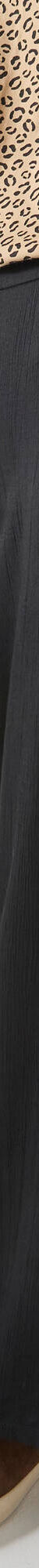 Pantalon large effet matière (noir) Pantalon large effet matière (noir)